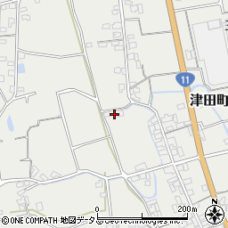 香川県さぬき市津田町津田2468周辺の地図