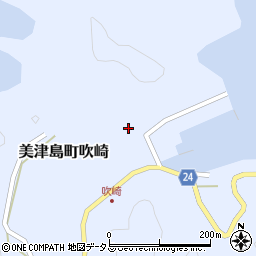 長崎県対馬市美津島町吹崎188周辺の地図