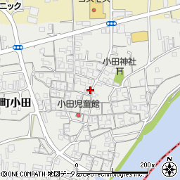 和歌山県橋本市高野口町小田265周辺の地図