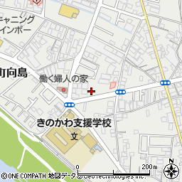 和歌山県橋本市高野口町向島46周辺の地図