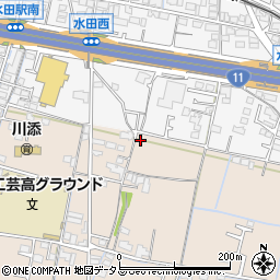 香川県高松市下田井町5-7周辺の地図