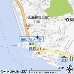 広島県尾道市因島田熊町竹長区4500周辺の地図