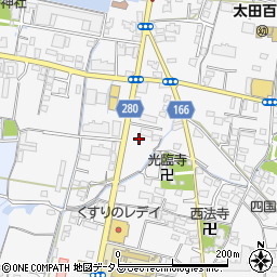 香川県高松市太田上町970-1周辺の地図