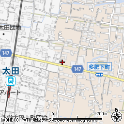 香川県高松市太田下町1384周辺の地図