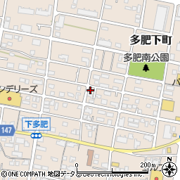 香川県高松市多肥下町1577-1周辺の地図