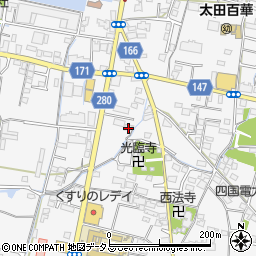 香川県高松市太田上町968周辺の地図