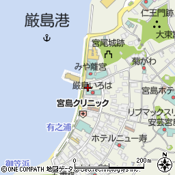 広島県廿日市市宮島町856周辺の地図