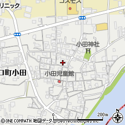 和歌山県橋本市高野口町小田257周辺の地図