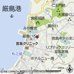 広島県廿日市市宮島町566周辺の地図