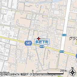 香川県高松市多肥下町24-3周辺の地図