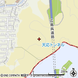 広島県安芸郡坂町向田平周辺の地図