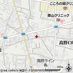 和歌山県橋本市高野口町小田675周辺の地図
