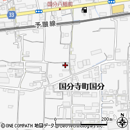 香川県高松市国分寺町国分806周辺の地図