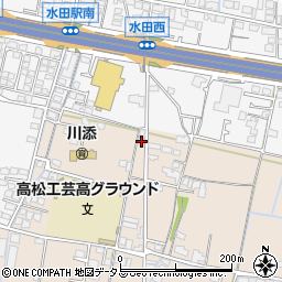 香川県高松市下田井町41-3周辺の地図