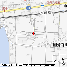 香川県高松市国分寺町国分887-5周辺の地図