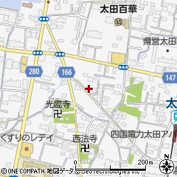 香川県高松市太田上町886周辺の地図