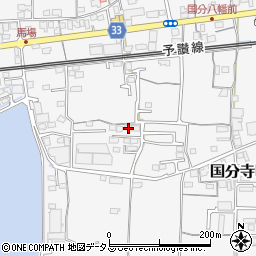 香川県高松市国分寺町国分887周辺の地図