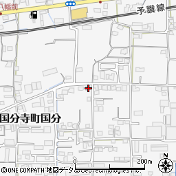 香川県高松市国分寺町国分497-1周辺の地図