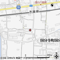 香川県高松市国分寺町国分874-7周辺の地図