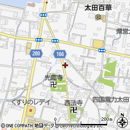 香川県高松市太田上町893周辺の地図