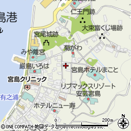広島県廿日市市宮島町568周辺の地図