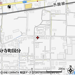 香川県高松市国分寺町国分495周辺の地図