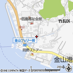 広島県尾道市因島田熊町竹長区4488周辺の地図