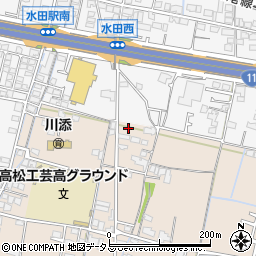 香川県高松市下田井町38-4周辺の地図