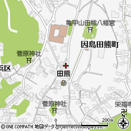 広島県尾道市因島田熊町西浜区1309周辺の地図