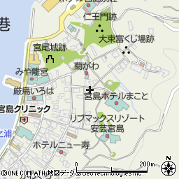 広島県廿日市市宮島町686周辺の地図