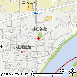 和歌山県橋本市高野口町小田76周辺の地図