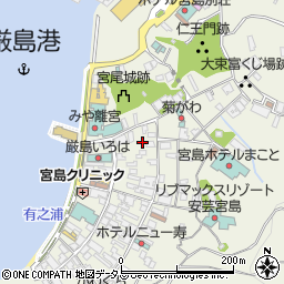 広島県廿日市市宮島町571周辺の地図