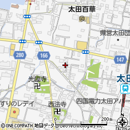 香川県高松市太田上町883周辺の地図