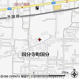 香川県高松市国分寺町国分448周辺の地図