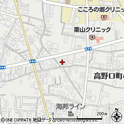 和歌山県橋本市高野口町小田674周辺の地図