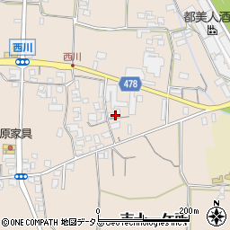 兵庫県南あわじ市榎列西川167周辺の地図