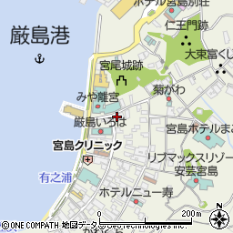 広島県廿日市市宮島町833周辺の地図