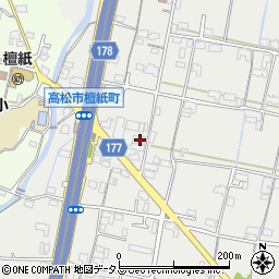 香川県高松市檀紙町780周辺の地図