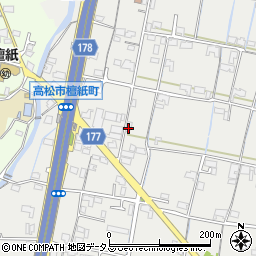 香川県高松市檀紙町780-2周辺の地図