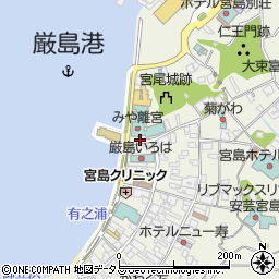 広島県廿日市市宮島町843周辺の地図