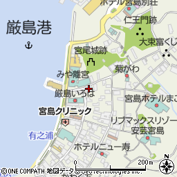 広島県廿日市市宮島町830周辺の地図