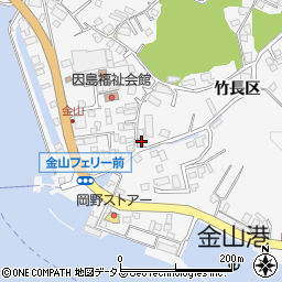 広島県尾道市因島田熊町竹長区4337-4周辺の地図