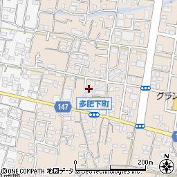 香川県高松市多肥下町15-13周辺の地図