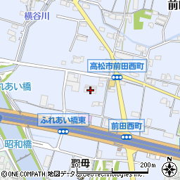 香川県高松市前田西町75-2周辺の地図