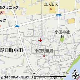 和歌山県橋本市高野口町小田307周辺の地図