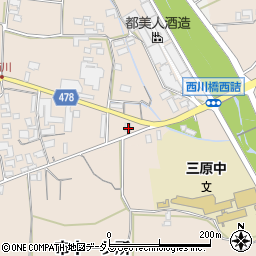 兵庫県南あわじ市榎列西川148周辺の地図