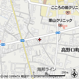 和歌山県橋本市高野口町小田673周辺の地図
