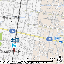 国民金融公庫高松支店太田寮周辺の地図