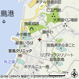 広島県廿日市市宮島町575周辺の地図