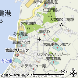 広島県廿日市市宮島町伊勢町576周辺の地図